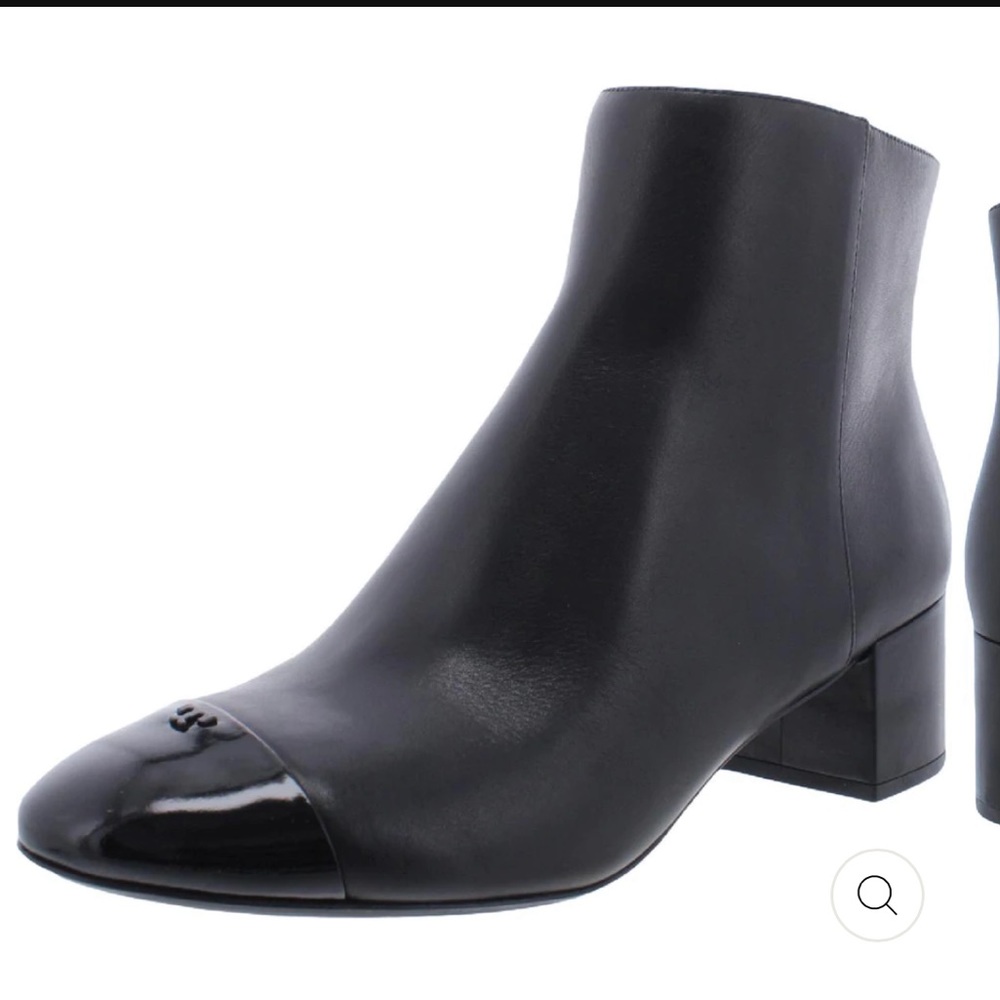 Tory Burch Shelby Leather Toe bootie